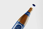 Realistic Beer Bottle Mock-up, a Print Template by Propex (Thumbnail 7 of 19)