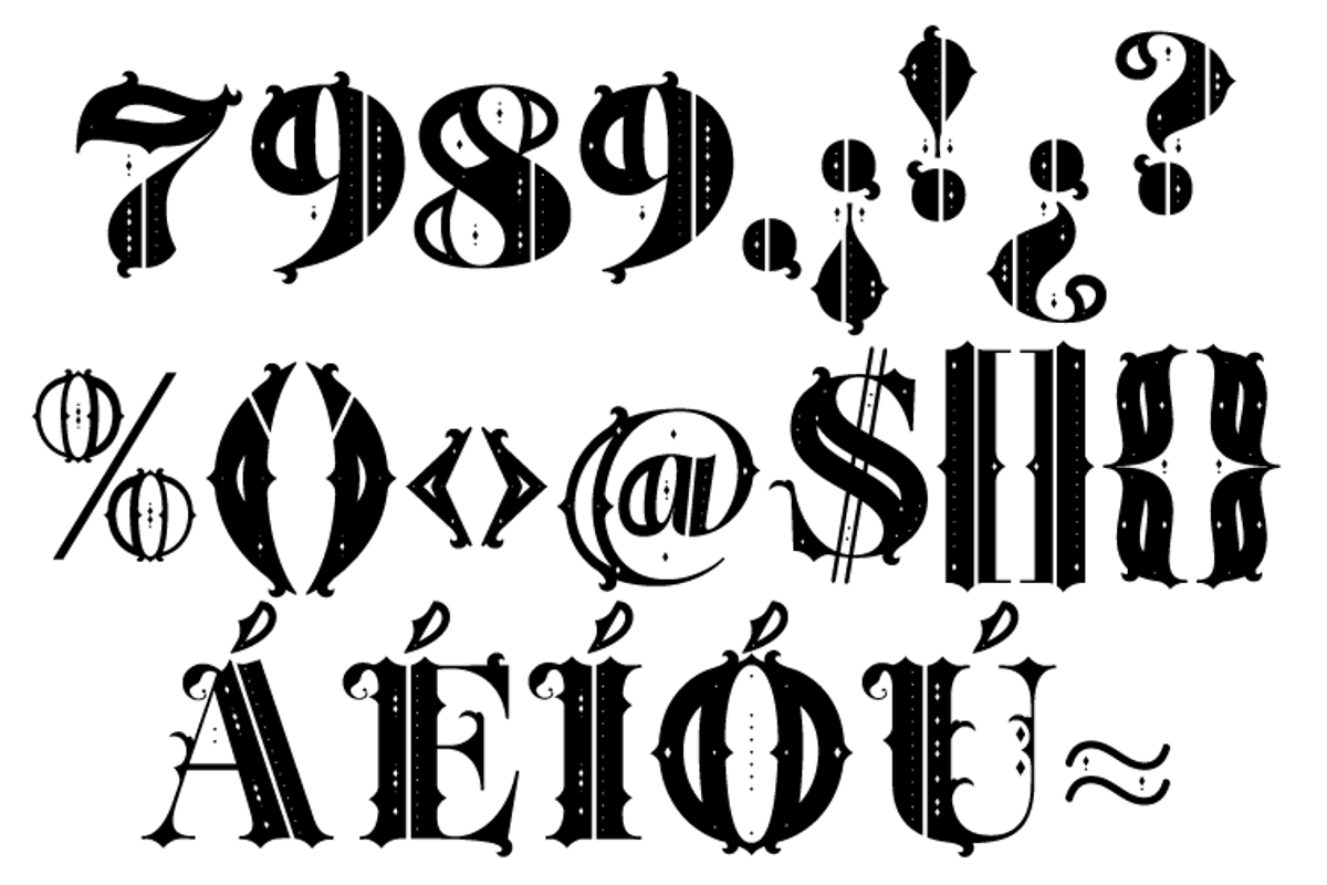 Aires Font preview 7