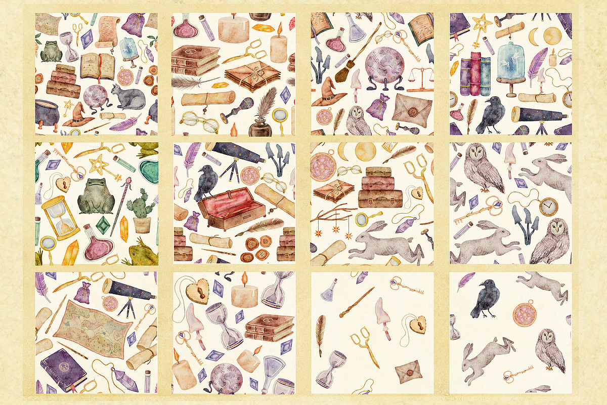 Wands and Wonders – Magical Clipart, an Object Graphic by Kattypainting (Photo 3 of 6)