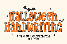 Halloween Handwriting