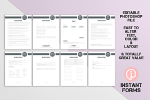 Makeup Artist and Hair Stylist Forms