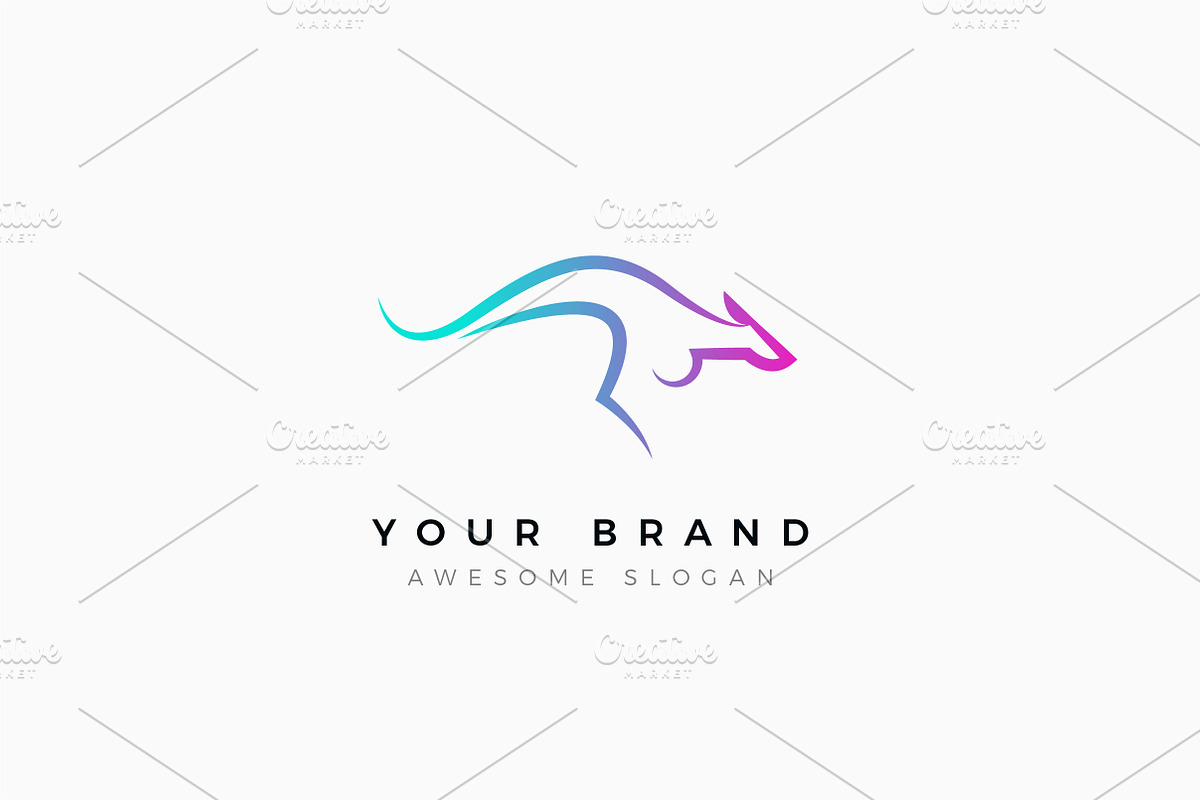 Kangaroo Logo, a Branding & Logo Template by Luis Muniz (Photo 2 of 2)
