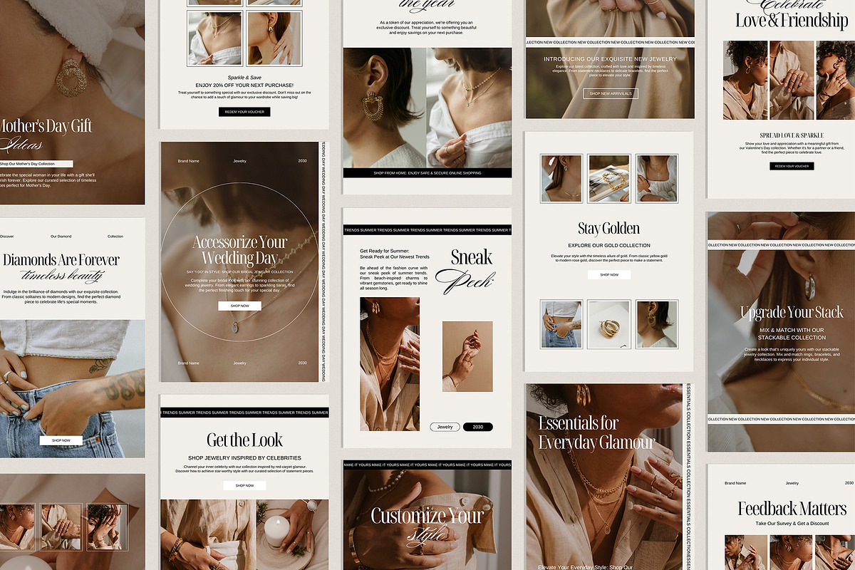 Newsletter Email Canva Template, an Email Template by Amaré Creative (Photo 5 of 6)