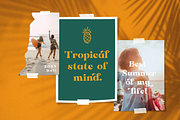 Antigua - Tropical Display, a Serif Font by HipFonts (Thumbnail 7 of 11)