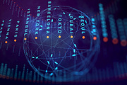 20 Big Data Abstract Backgrounds, a Technology Illustration by Handmadefont (Thumbnail 3 of 19)