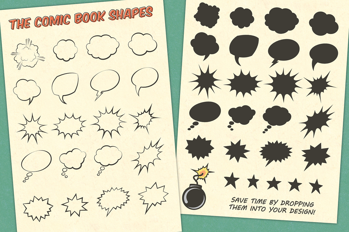 The Vintage Comic Creator, a Brush Add-On by The Artifex Forge (Photo 8 of 9)