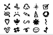 Geometric Shapes Hand Drawn Icons Se, a Templates & Theme by studiogstock (Thumbnail 3 of 3)