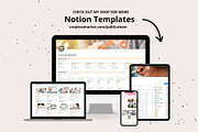 Habit Tracker Notion Template, a Templates & Theme by Saving Time Designs (Thumbnail 10 of 10)