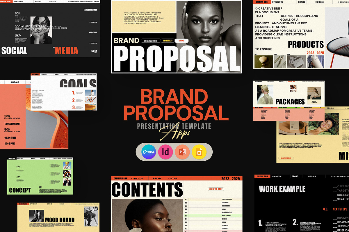 Brand Proposal Presentation Template, a Presentation Template by Studio Industry (Photo 1 of 10)