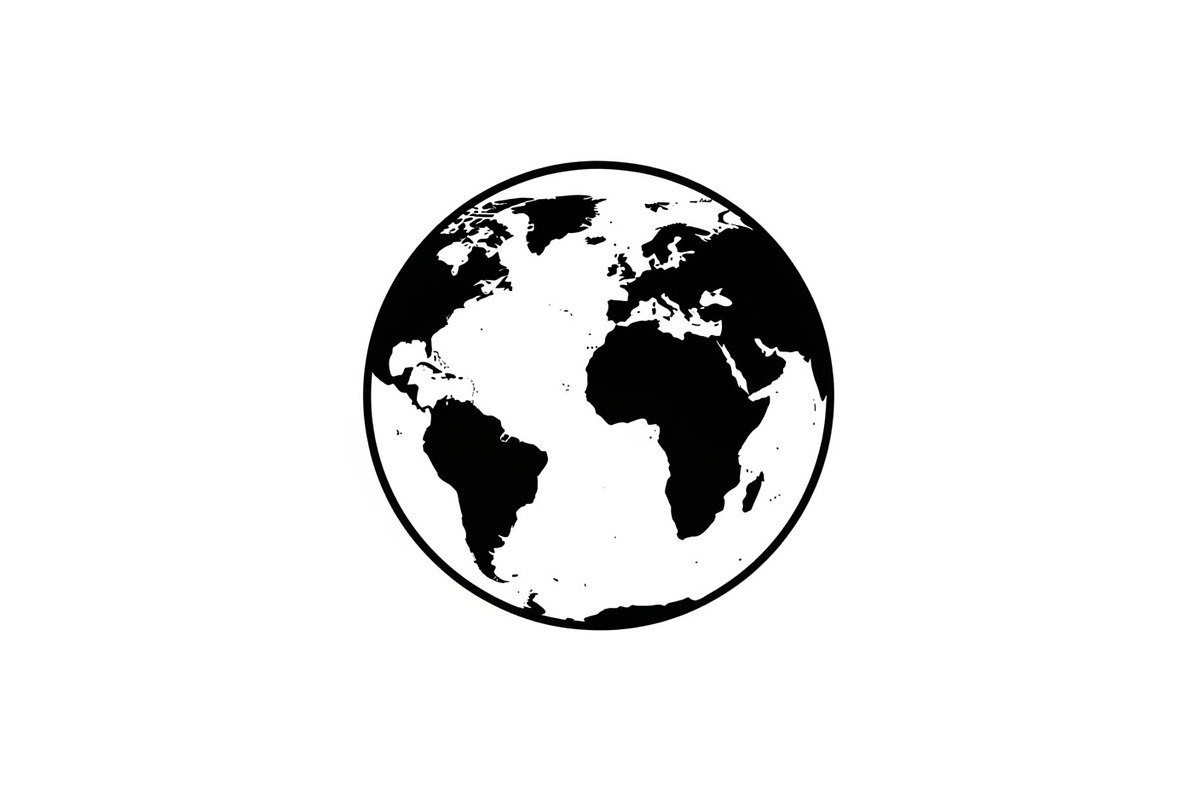 World Map Globe Vector Icon Bundle, an Illustration by Designs_River (Photo 5 of 51)