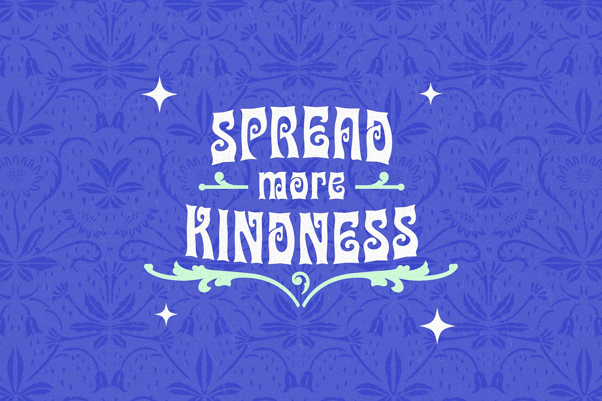 Fleur Royale - Art Nouveau Typeface, a Serif Font by HipFonts (Photo 6 of 10)