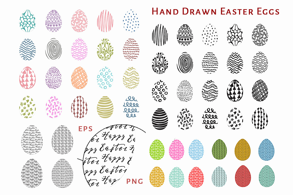 Vintage Easter Collection, a Background Graphic by IRSYART (Photo 8 of 17)