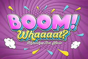 Boom Text Effects