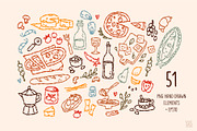 Mediterranean Food & Landscape, an Object Graphic by vik.stock (Thumbnail 2 of 8)
