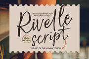 Rivelle Script - Handwritten Font, a Handwritten Font by Inviline.co (Thumbnail 1 of 12)