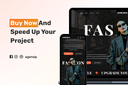 Amora - Fashion E-commerce Website, an UI Kit Template by Agensip Design Agency (Thumbnail 10 of 10)