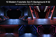 10 Futuristic Sci Fi Background #2, a Technology Photo by S_design (Thumbnail 1 of 12)