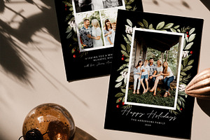 Christmas Card Template CD216