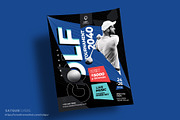 Golf Tournament Flyer Template, a Flyer Template by Satgur Graphic Design (Thumbnail 3 of 5)