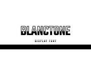 Blanctone Sans Serif Display, a Sans Serif Font by Glowin_studio (Thumbnail 1 of 4)
