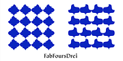 FabFours, a Symbol Font by Ingrimayne Type (Thumbnail 3 of 11)