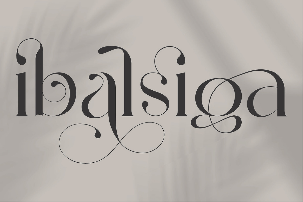 Bibalgoski V2 | Vintage Serif Type, a Serif Font by MchCrafter (Photo 11 of 15)