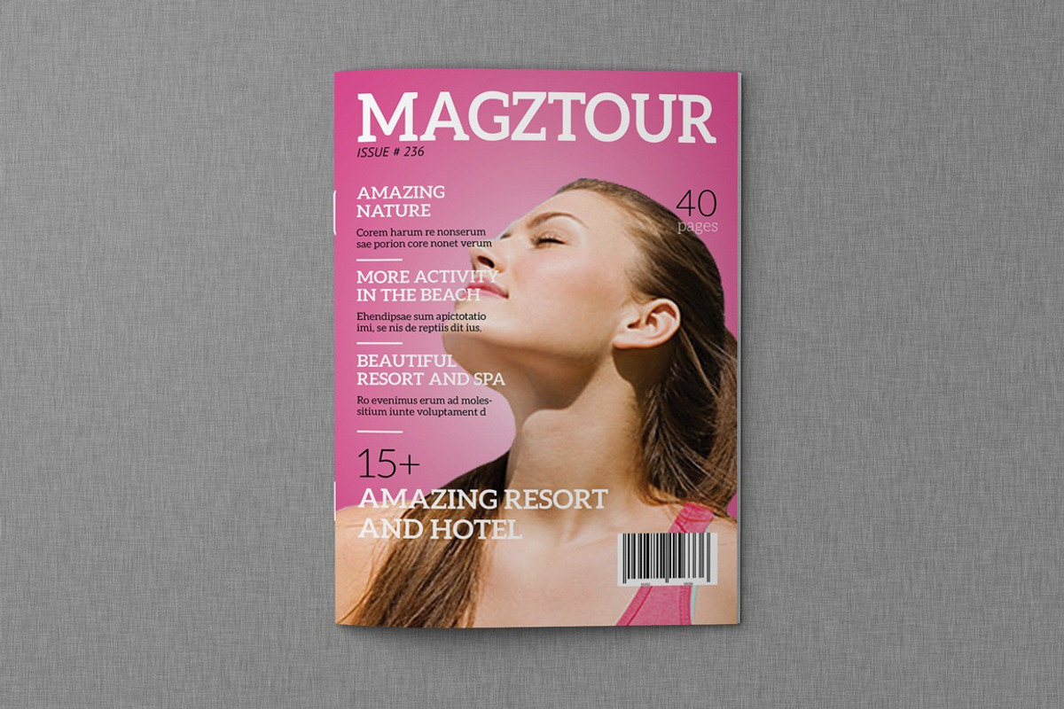 Magazine Template (50% Off), a Magazine Template by UnicodeID (Photo 1 of 5)
