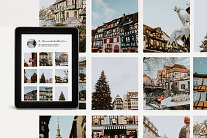 Christmas Market Stock Photo Bundle