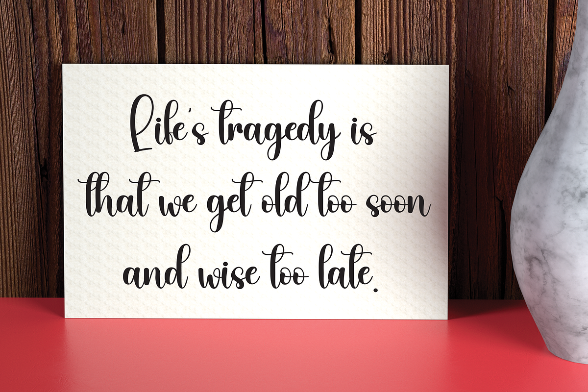 Babycrab | Script Font, a Handwritten Font by Scratchones (Photo 3 of 8)