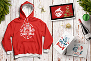 Christmas Holiday Overlays Part 4, a Branding & Logo Template by sivVector (Thumbnail 5 of 6)
