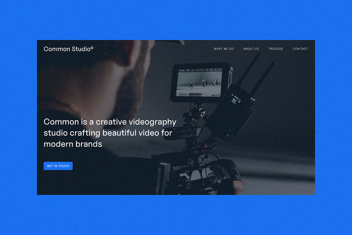Common – Squarespace 7.1 Template, a Templates & Theme by Rumble Studio (Photo 1 of 3)