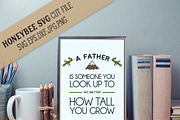 A Father Is Someone You Look Up To, a Graphic by JBArt Clipart (Thumbnail 1 of 2)