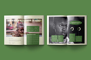 Charity Newsletter Brochure Template, a Brochure Template by Designsoul14 (Thumbnail 6 of 8)