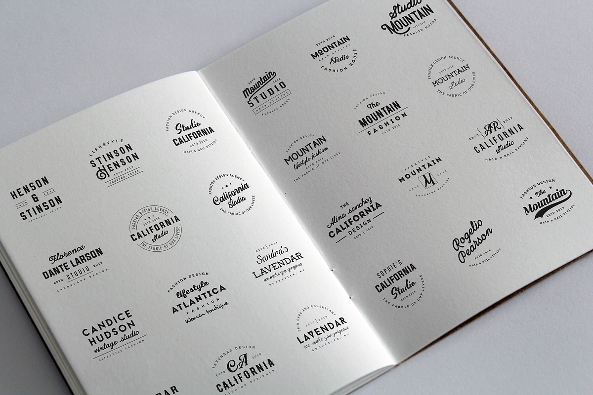 640 Premade Logos Mega Bundle, a Branding & Logo Template by XpertgraphicD (Photo 93 of 109)