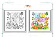 Bold Easy Easter Corner, a Seasonal Illustration by Ink Gallery (Thumbnail 3 of 9)
