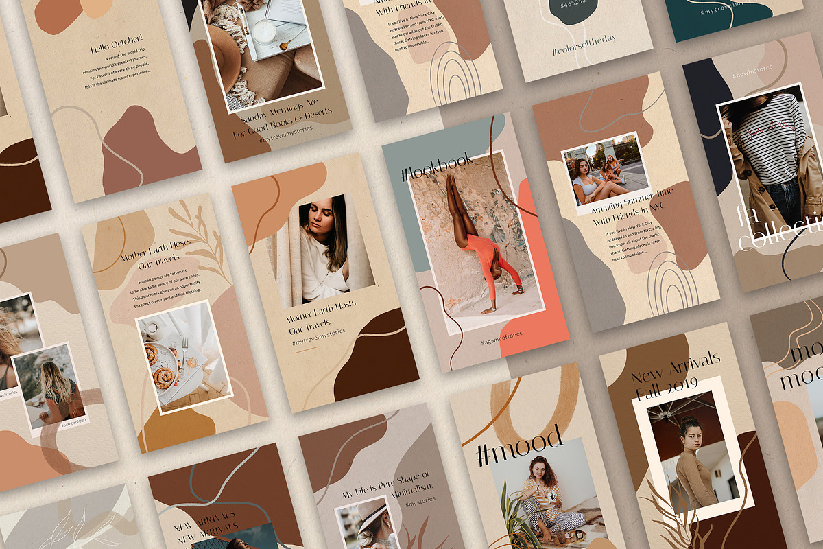 #InstaCool Instagram Posts & Stories, a Social Media Template by SilverStag Type Foundry (Photo 4 of 28)