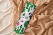 3D Inflated Christmas Tumbler Wrap, a Food & Drink 3D Model by Libby Wishes (Thumbnail 2 of 4)