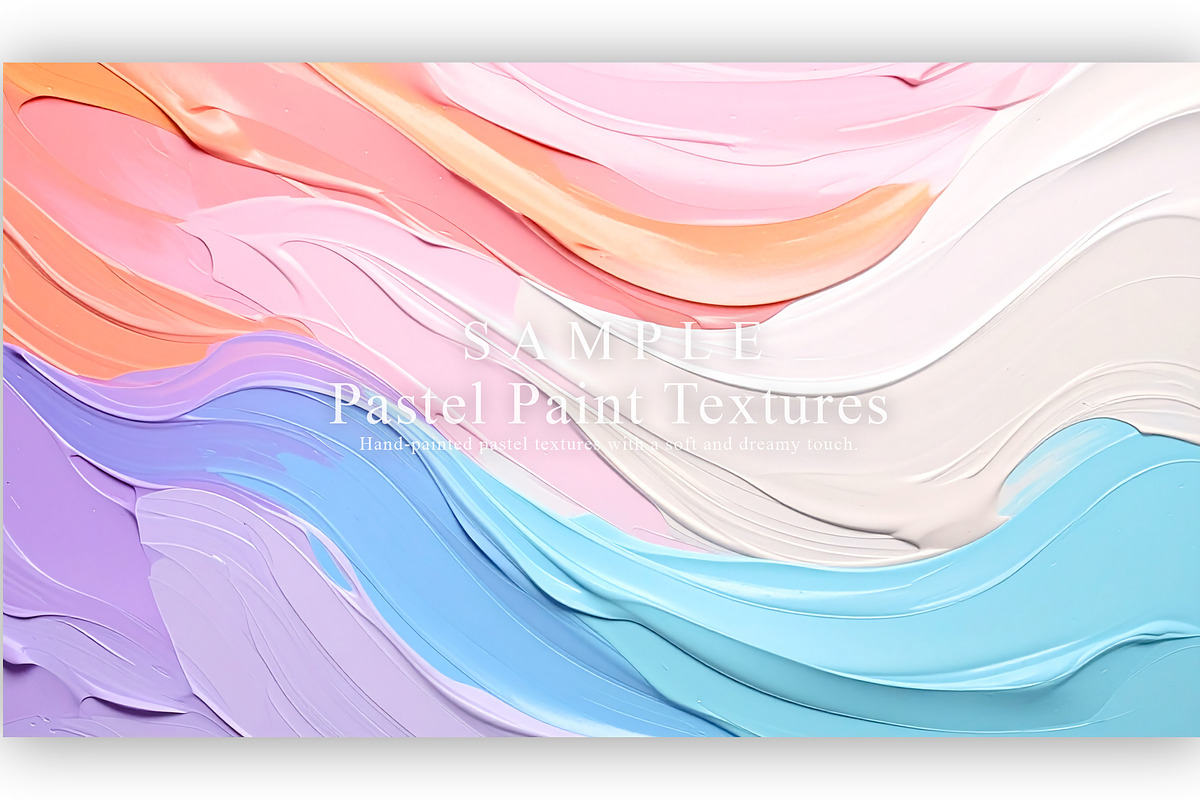 16 Pastel Paint Textures, a Texture Graphic by NOMO DESIGN (Photo 11 of 17)