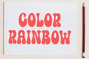 Pump Chunky, a Script Font by InermediaSTUDIO (Thumbnail 5 of 7)