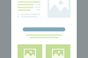 Website Wireframe Design Layout, an UI Kit Template by CreativeShaper (Thumbnail 4 of 6)