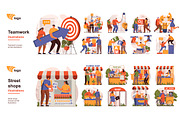 Bundle Concept Vector Illustrations, a Templates & Theme by alexdndz (Thumbnail 17 of 20)