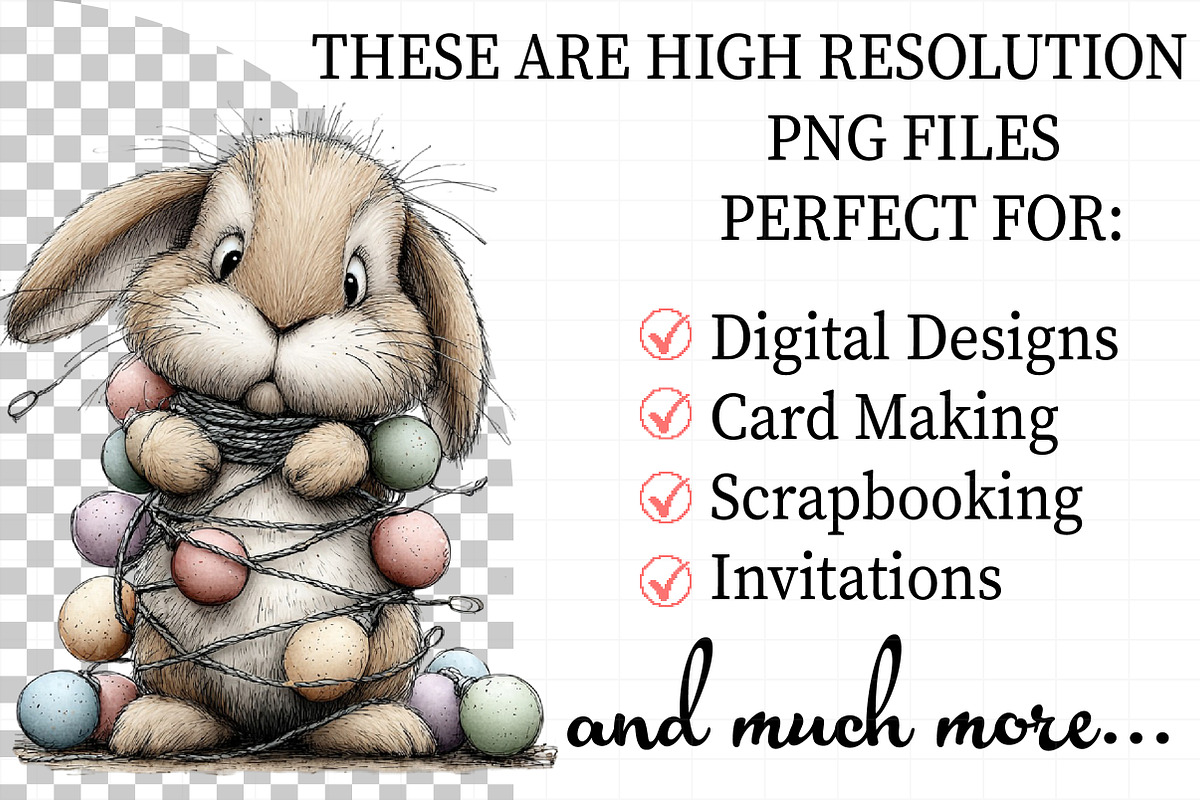Whimsical Easter Clipart, an Illustration by Daily.Designs (Photo 2 of 7)