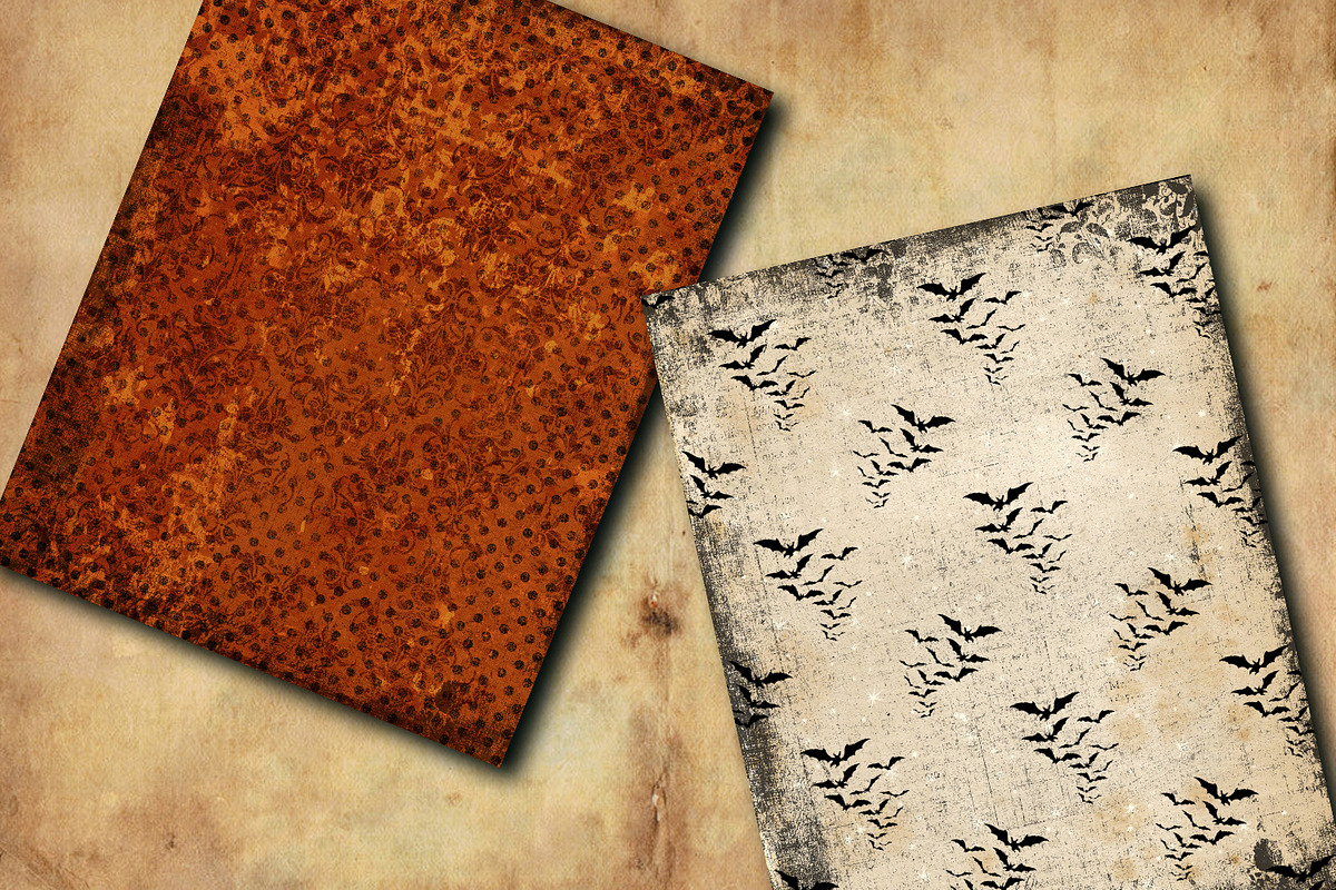Elegant Halloween Papers - Digital, a Graphic by Graphics Candy (Photo 3 of 11)