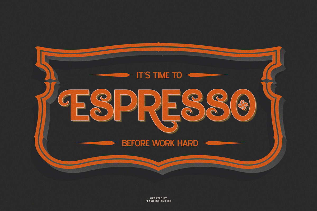 Thornrock - Vitage Sans Serif, a Sans Serif Font by Flawless And Co (Photo 3 of 10)