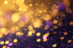 Shimmering night bokeh lights, a Photo by Beautiful things