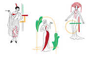 Decodance linear graphic, an Illustration by masha gross (Thumbnail 5 of 6)