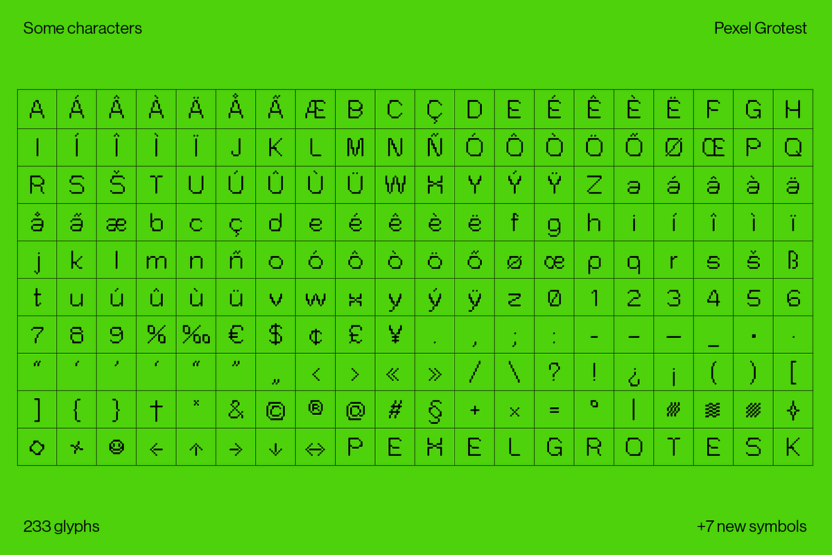Pexel Grotesk, a Font by SUPERNULLA (Photo 9 of 12)