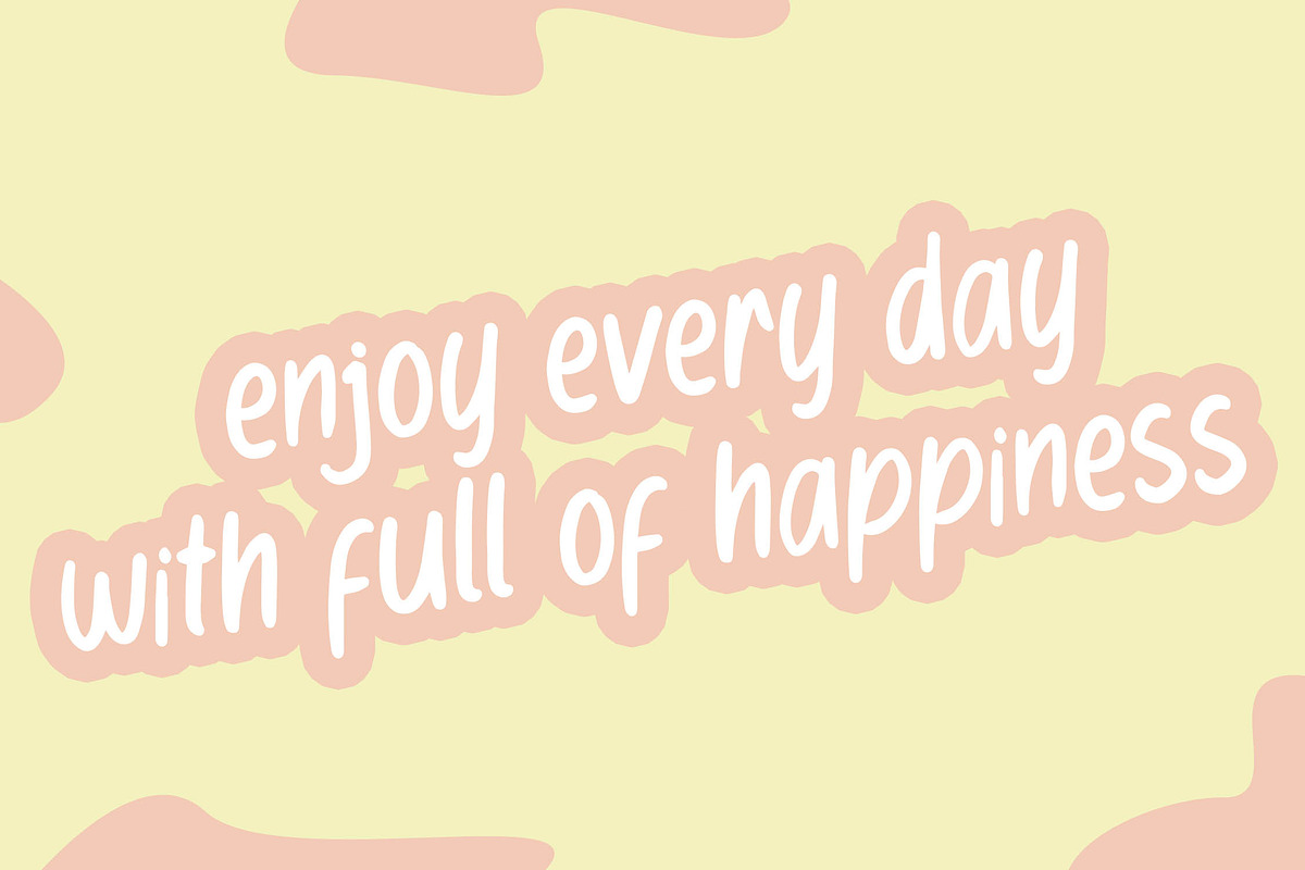MARLONA - Playful Handwritten Font, a Symbol Font by NTC Graphic (Photo 2 of 7)