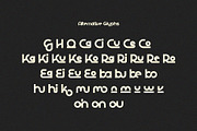 Giniloh - Unique Modern Sans, a Sans Serif Font by Boril Std (Thumbnail 3 of 11)