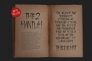 Thedemit - Horror Font Typeface, a Blackletter Font by Kincrev Studio (Thumbnail 5 of 7)
